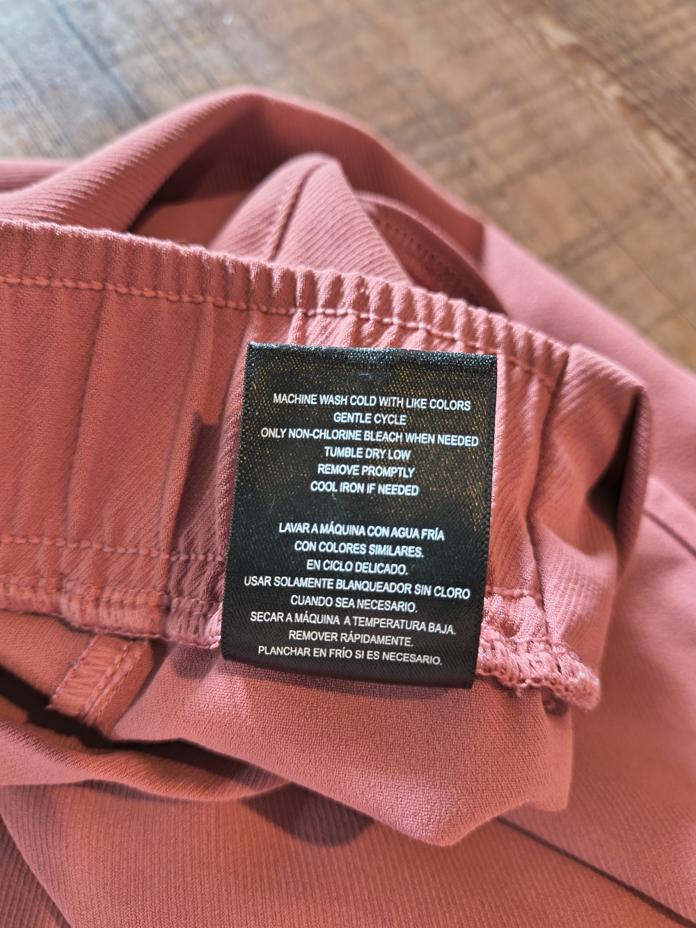 32 Degrees Cool Pink Athletic Stretchy Elastic Waistband Pants w/ Pockets Size M - Picture 5 of 6